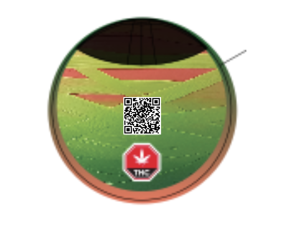 QR code on product disk